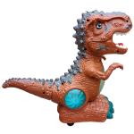 Electric Moving Jurassic Dinosaur Toys with Mist Sprayer, Colorful Light, Roaring Sounds & Cheerful Music For Baby