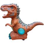 Electric Moving Jurassic Dinosaur Toys with Mist Sprayer, Colorful Light, Roaring Sounds & Cheerful Music For Baby