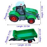 Remote Control Rechargeable Dump Tractor, Realistic Appearance Creative Power Vehicle Toy for Baby